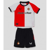 Maglia Calcio Feyenoord Prima Divisa Bambino 2024-25 Manica Corta (+ pantaloncini)